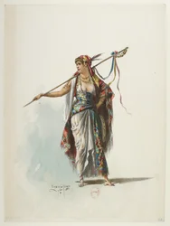 Saint-Saëns - Henry VIII - Kostümentwürfe